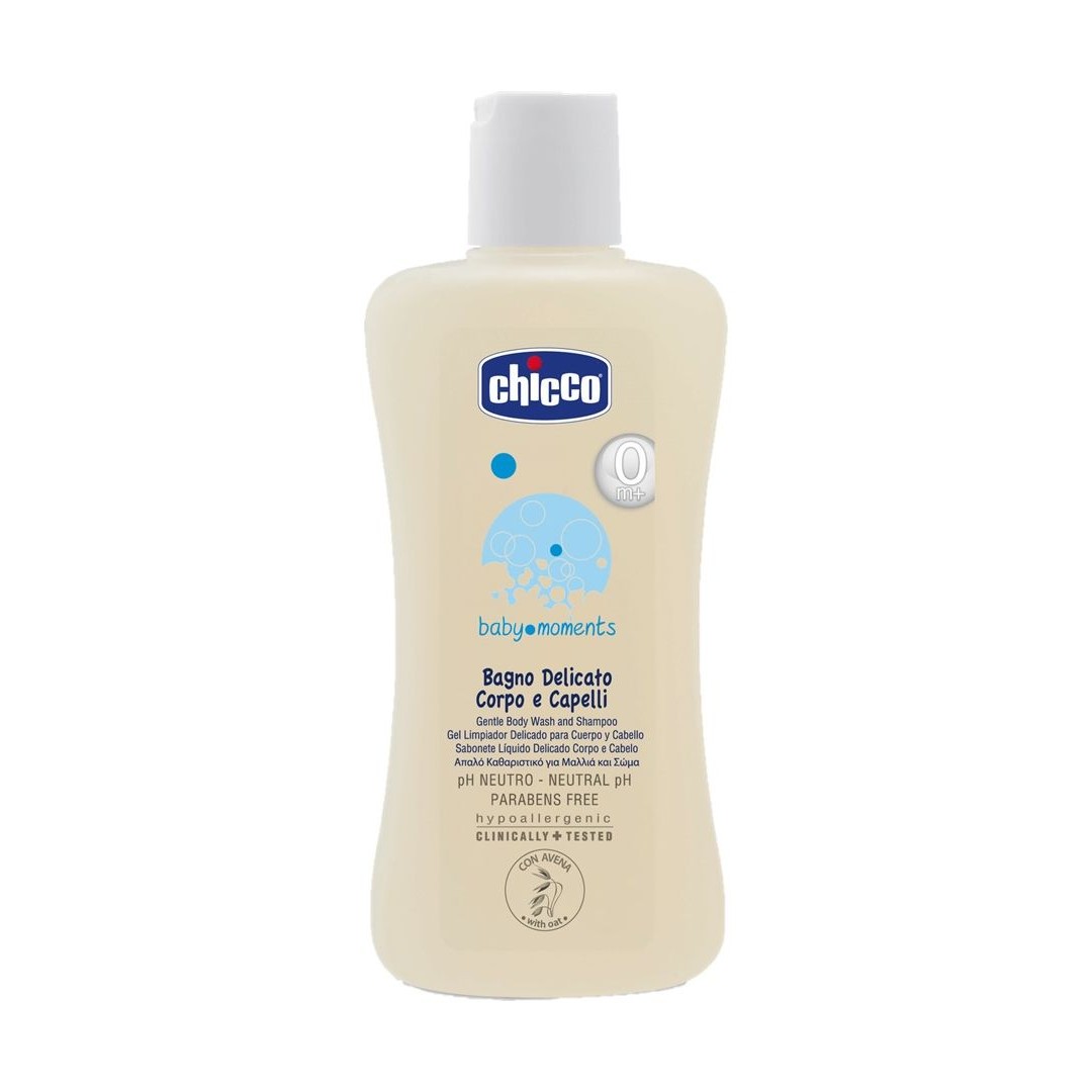 Chicco 200ML Gentle Body Wash And Shampoo For Babies Xcite Alghanim