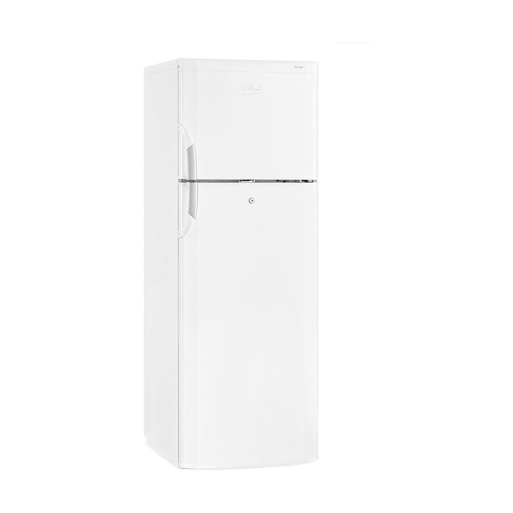 Beko 11 Cft. 245L Top Mount Refrigerator (DNE30001KL) White Xcite