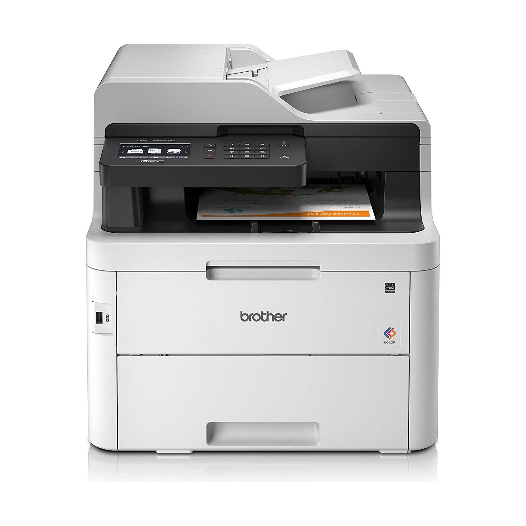 Brother 4in1 wired and wireless colour LED Laser Printer (MFC