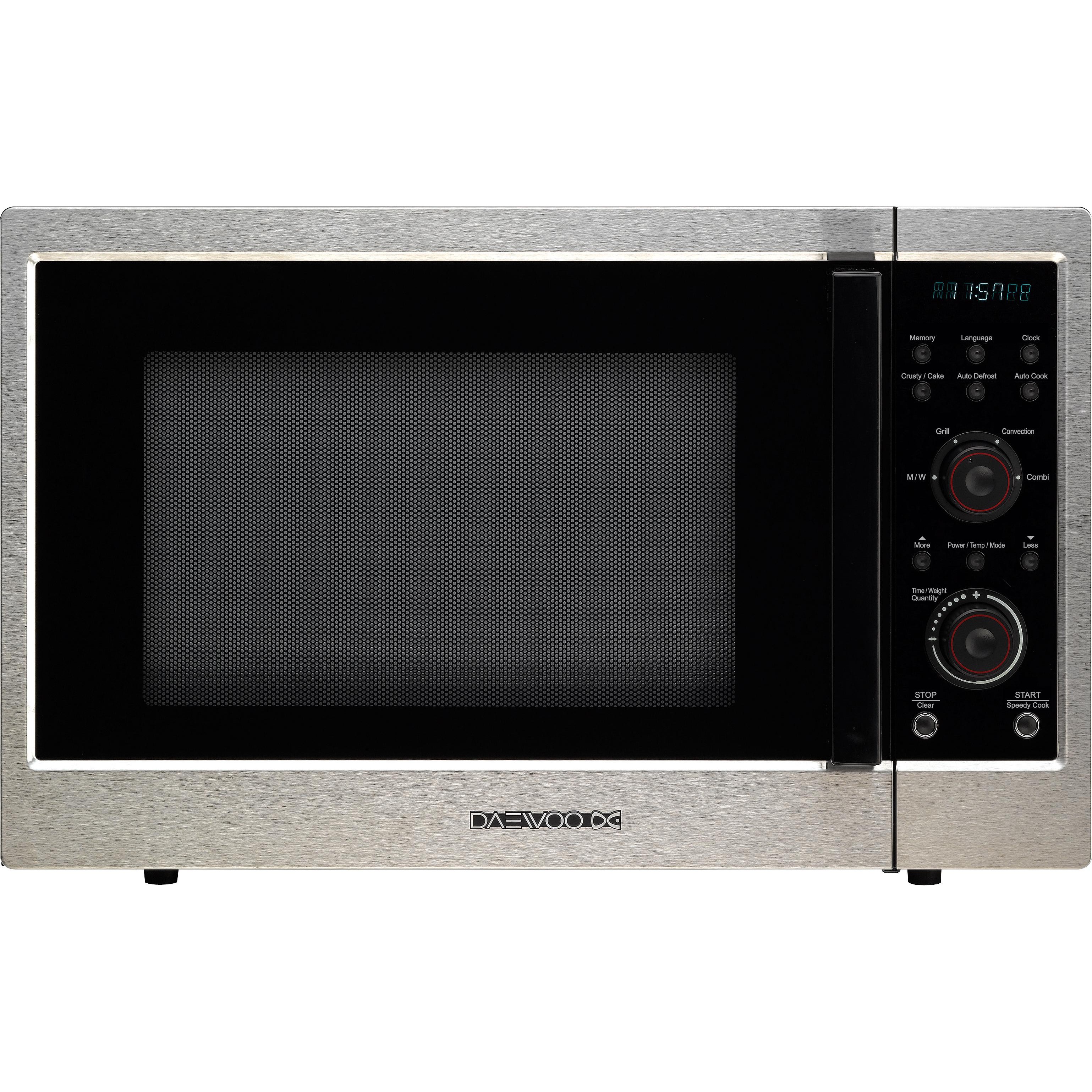 Daewoo Convection Microwave (KOC154K) 42 Litres Steel Xcite