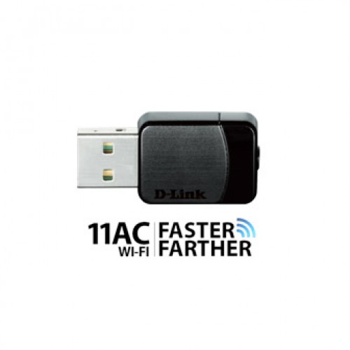D-Link Wireless AC Dual USB 2.0 Adapter - DWA-171/NA