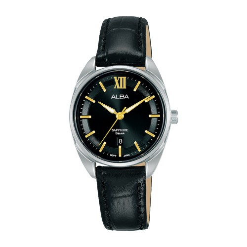 Alba Prestige Ladies 29mm Analog Leather Watch - AH7Y63X1