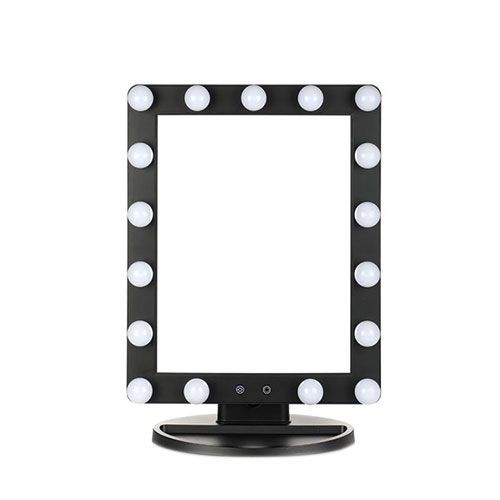 JYD Table Top Makeup Mirror - Hollywood LED - 55cm x 40cm - Base 21.2 cm - SM272A-SL