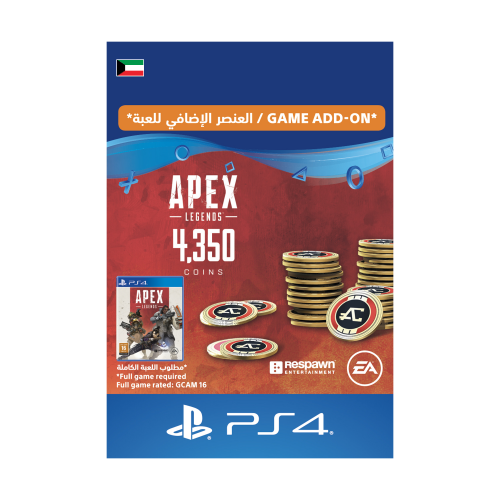 Sony Apex Legends 4000 (+350 Coins)