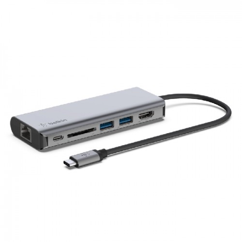 Belkin USB-C 6IN1 MULTIPORT HUB ADAPTER