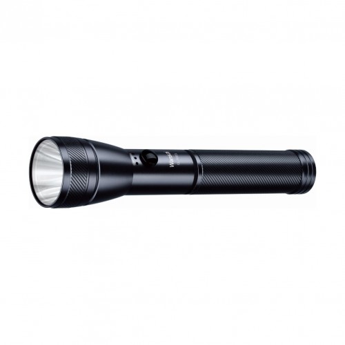 Wansa 3000mAh Rechargeable LED Torch with Power Bank (CL-7003) – Black
