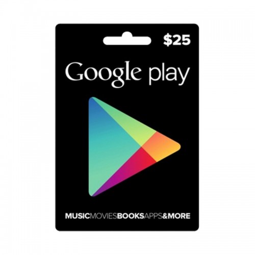 Google Play Digital Gift Card 25$ - 