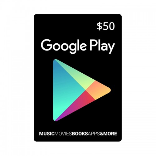 Google Play Digital Gift Card 50$ - OneCard