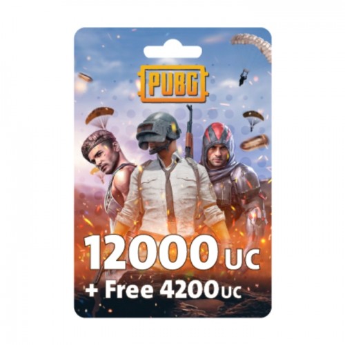 PUBG Game Point - (12000 + Free 4200 UC)