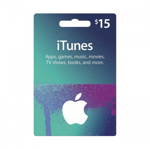 Apple iTunes Gift Card $15 (U.S. Account) 
