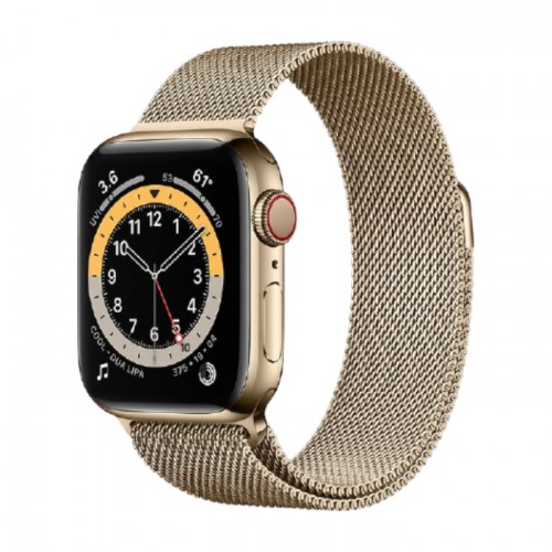 Apple Watch Series 6 Cellular 40mm Stainless Steel Case with Milanese Loop in Kuwait | Buy Online – Xcite