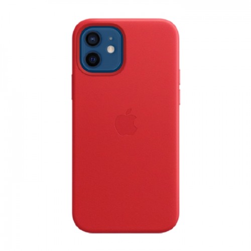 Apple iPhone 12 Pro MagSafe Leather Case Red in Kuwait | Buy Online – Xcite