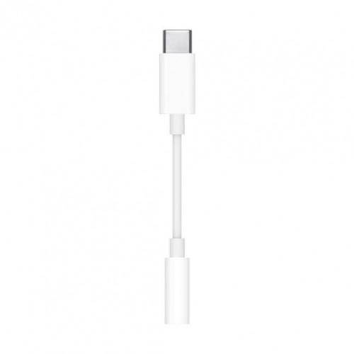 Apple USB-C to 3.5mm Headphone Jack Adapter (MU7E2ZM/A) - White