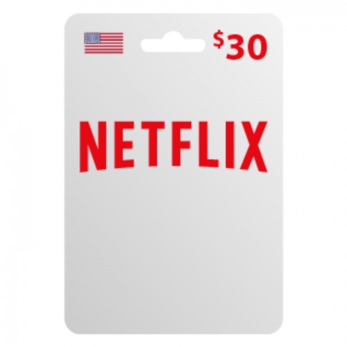 Netflix Digital Card $30 (U.S. Account)