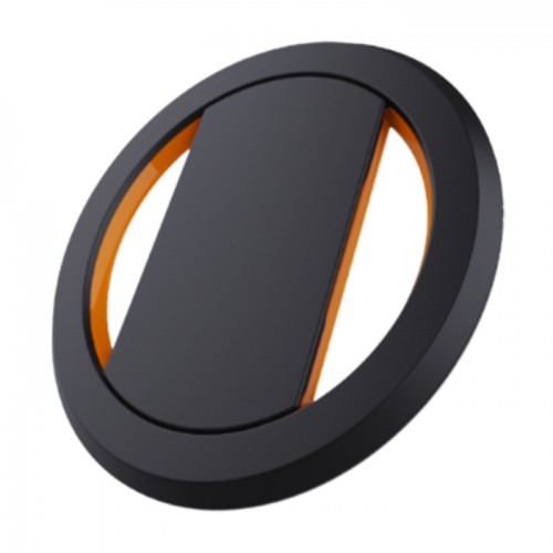 OhSnap Phone Grip - Black / Orange