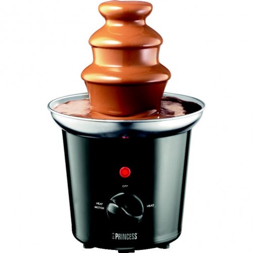 Princess Chocolate fountain with 3 settings and led light with the chocolate flowing