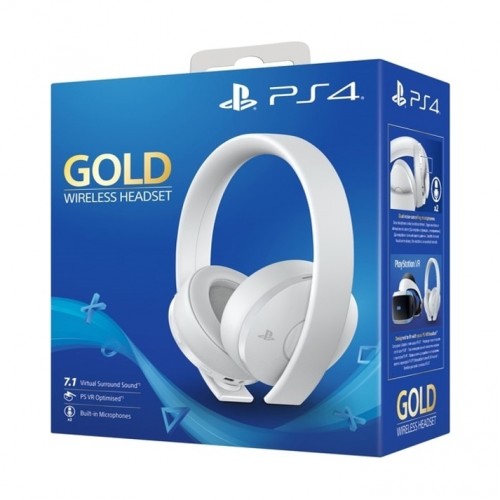 Sony PlayStation Gold Wireless Headset (CUHYA0080) White Xcite Kuwait