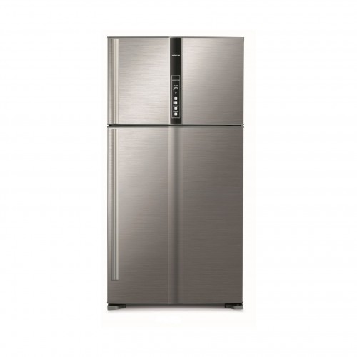 Hitachi 33 CFT Top Mount Refrigerator (R-V990PK1K) - Silver