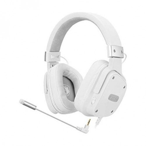 EQ Sades Snowwolf Gaming Headset (SA-722S) - White