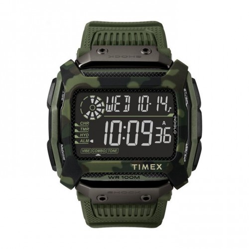 Timex Command Shock 54mm Gents Resin Strap Watch - TW5M20400 b