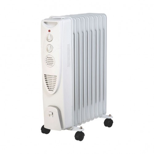 Wansa 2000W 9 Fins Oil Heater - AO-2003