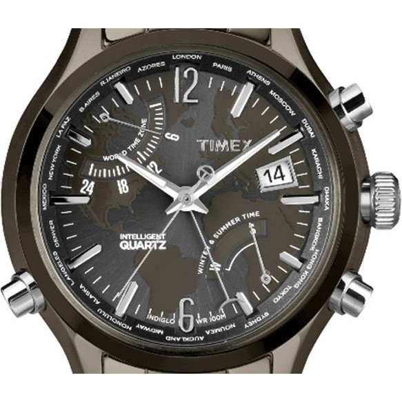 Timex T2N946 Gents Watch Metal Strap Xcite Alghanim Electronics