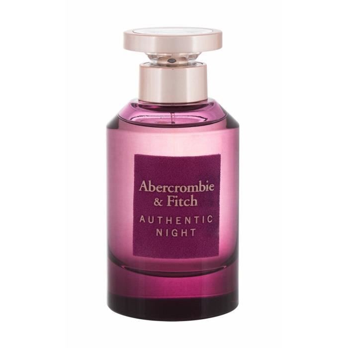 Abercrombie & Fitch Authentic Night 100ml, Scented Water | Xcite ...