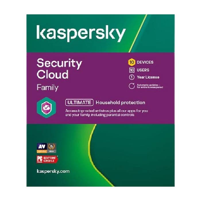 Kaspersky Security Cloud Family 2021 - 10 User | Buy Online ...