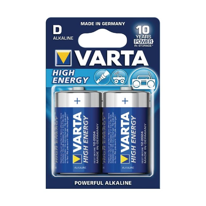 Varta Battery D Alkaline Battery Consumer Batteries Xcite Kuwait