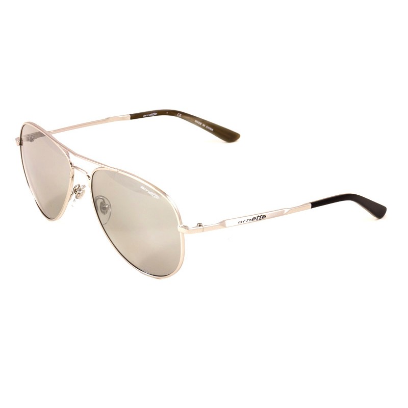 3065 Aviator Sunglasses For Men Silver Frames & Silver Lenses