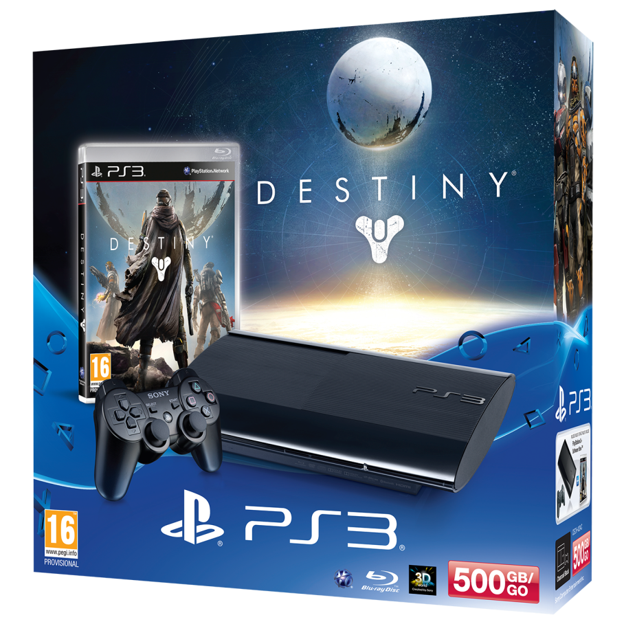 Almost dead Resume Smash PlayStation 3 Super Slim Console 500 GB + Destiny PS3 Game | Xcite Alghanim  Electronics - Best online shopping experience in Kuwait