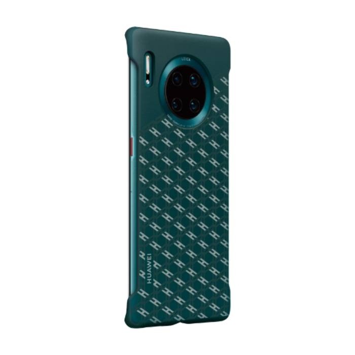 huawei mate 30 pro stylish texture case emerald green