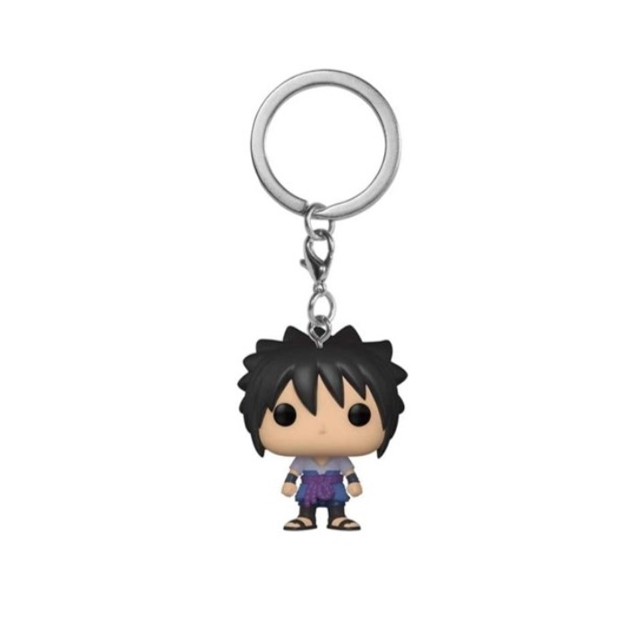 sasuke funko pop keychain