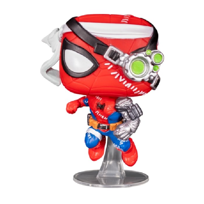 cyborg spiderman pop