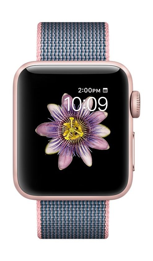 apple watch series 2 gold midnight blue
