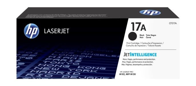 hp 17a original black laserjet toner cartridge cf217a