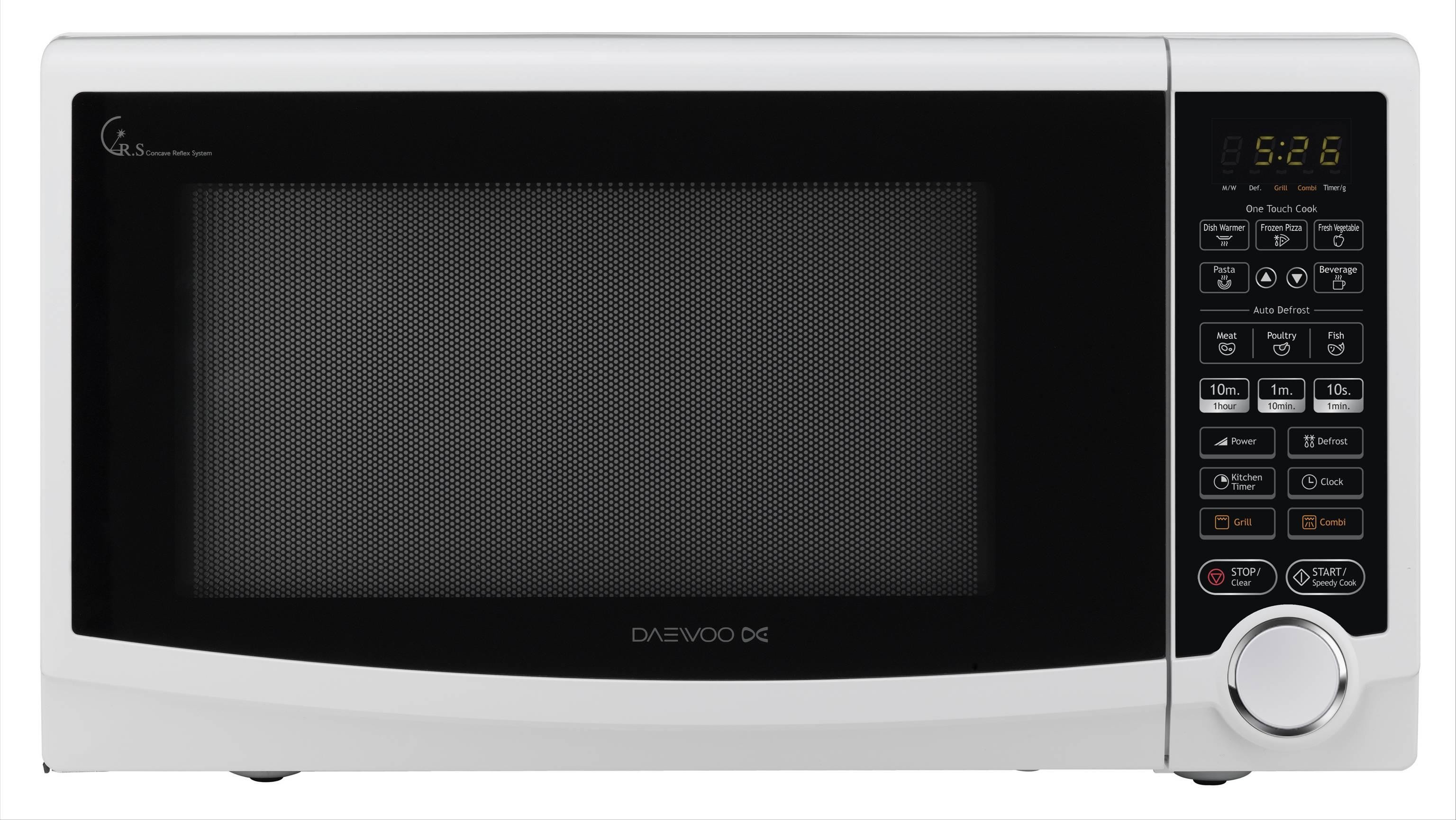 Daewoo Grill Microwave Kog188h 50 Litres White Xcite Alghanim Electronics Best Online Shopping Experience In Kuwait