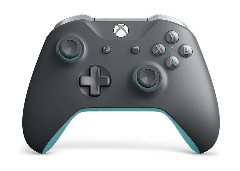 xbox one controller gray and blue