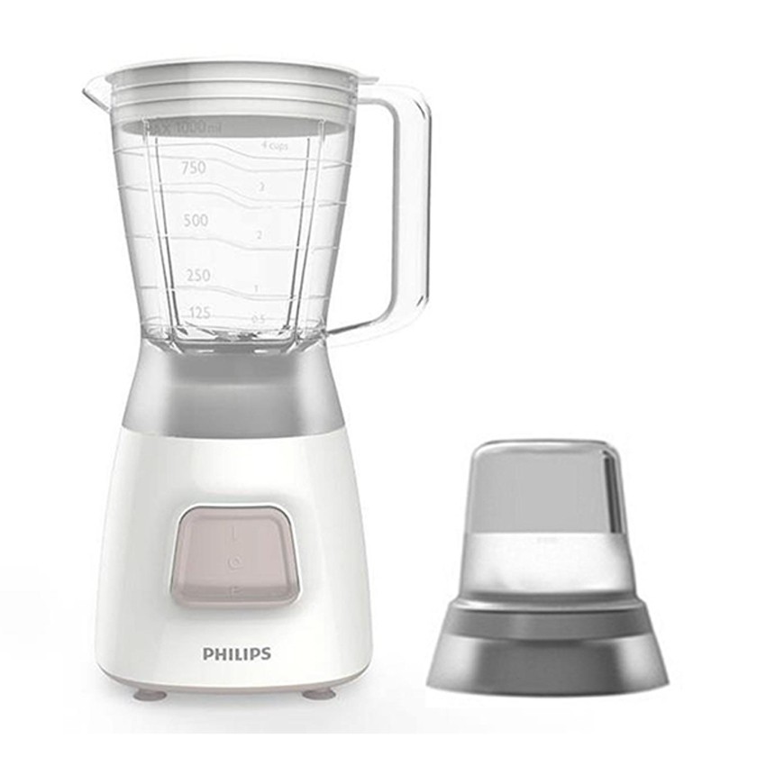 Philips 450w 1 25 L Daily Collection Blender Hr2056 01 White Xcite Alghanim Electronics Best Online Shopping Experience In Kuwait