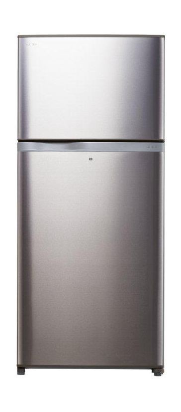 Toshiba Inverter 25 Cft Top Mount Refrigerator Grw77udzk W Bright Stainless Steel Xcite Alghanim Electronics Best Online Shopping Experience In Kuwait