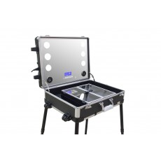 Masters Profession Make-Up Portable Station Black With Trolley Option (PB7080)