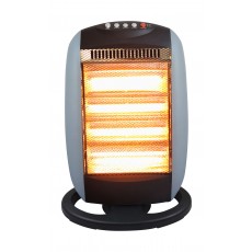 Wansa 1600W 4 Lamps Electric Halogen Heater - AE-3004