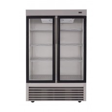 Wansa 34 Cft. Window Refrigerator (2GDHAS) - Stainless Steel 