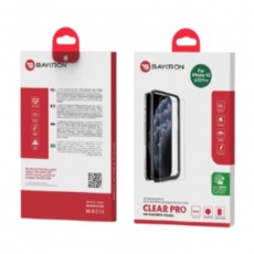 Baykron iPhone 12 Pro Antibacterial Tempered Glass Screen Protector