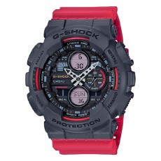 Casio G-Shock Analog / Digital 55mm Unisex Resin Sport Watch (GA-140-4ADR)