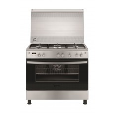 Frigidaire 90x60 5-Burner Free-Standing Gas Cooker (FNGE90JGRSO) - Silver