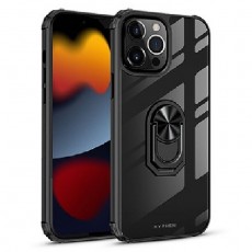 Hyphen-Nexa-Bumper-Ring-Case-Black-iPhone 13 Pro Max