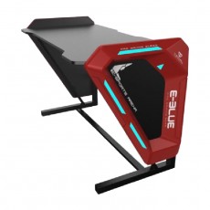 E-Blue Gaming Desk 1.25M with Blue lighting 