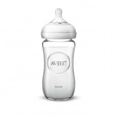 Philips Avent Natural Feeding Glass Bottle 240ml - 1 Piece