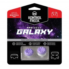 Kontrolfreek FPS Freek Galaxy Nintendo Switch Pro Performance Thumbsticks Purple in package 
